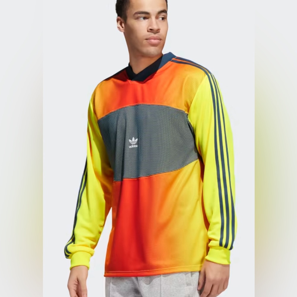 NWT Adidas Originals Goalkeeper Jersey - Beam Yellow - L
